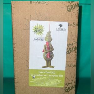 Enesco Jim Shore Grinch Dated 2022.